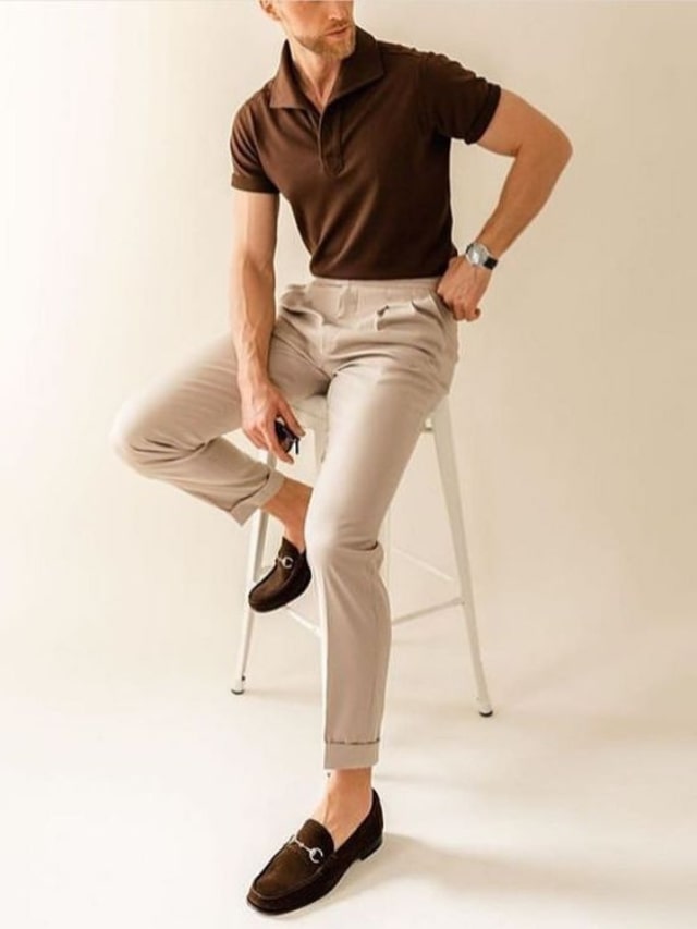 15 Cool & Classy Polo-Shirt Outfit Ideas For Men